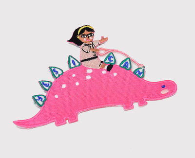 She-Rex Patch (Stegosaurus) - My-Tee Girls