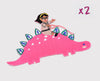 She-Rex Patch Bundle (Stegosaurus x 2) - My-Tee Girls