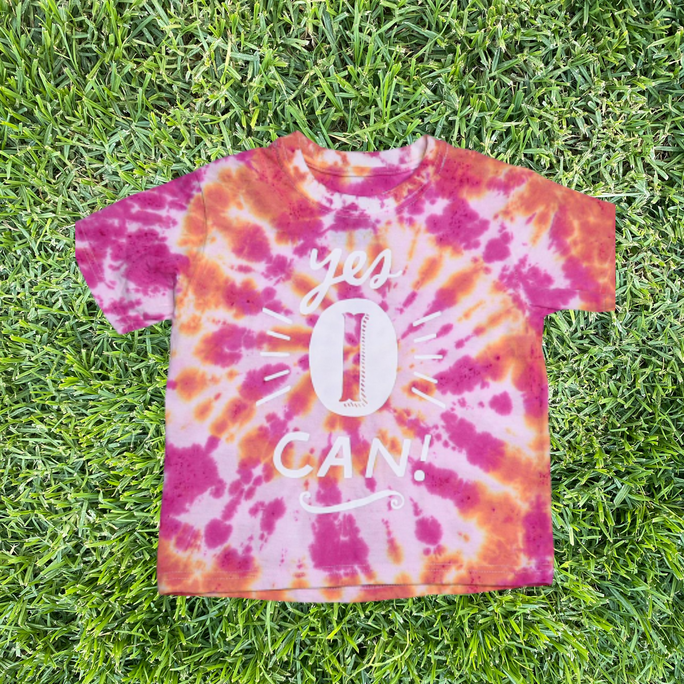 A-Lab Kids' Better Days Pink Tie Dye T-Shirt