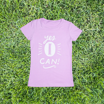 Yes I Can T-Shirt - My-Tee Girls