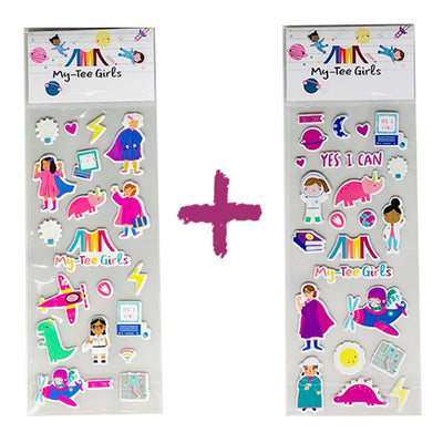 My-Tee Fun Stickers Bundle! (Set A + Set B) - My-Tee Girls